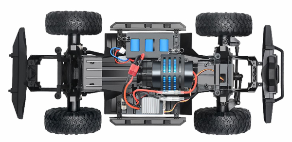 22594 Dirt Climbing PickUp Race Crawler 4WD 1:10 RTR blau